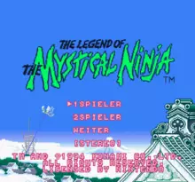 Image n° 4 - screenshots  : Legend of The Mystical Ninja, The